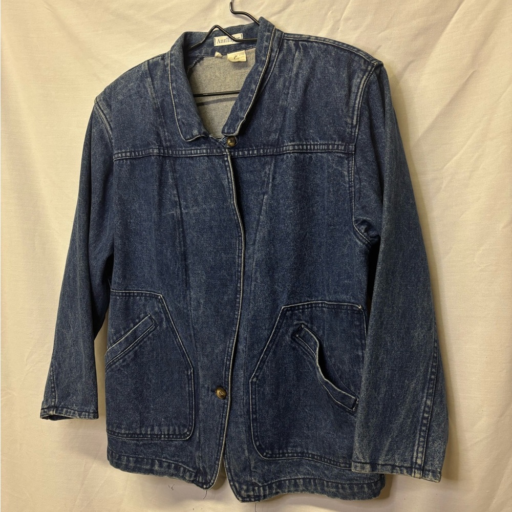 Avenue Women's Blue Jean Jacket